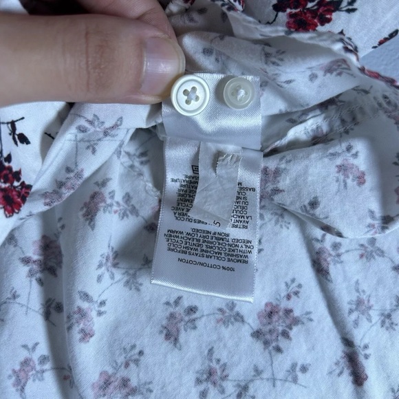 X2 express Zara Men's Gold Chain Button Down Shirt Sz s - Picture 9 of 9